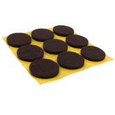 25mm Round Self Adhesive Felt Pads Ideal For Furniture & Also For Table & Chair Legs
